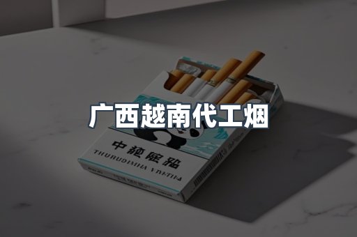 广西越南代工烟